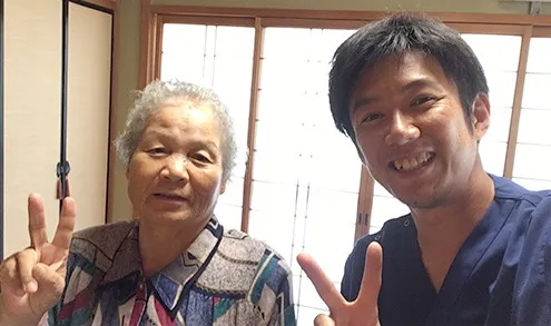 少し歩くのも痛くてつらかったのが、みるみる良くなって、今では街じゅう歩いていけます!効果が違います!