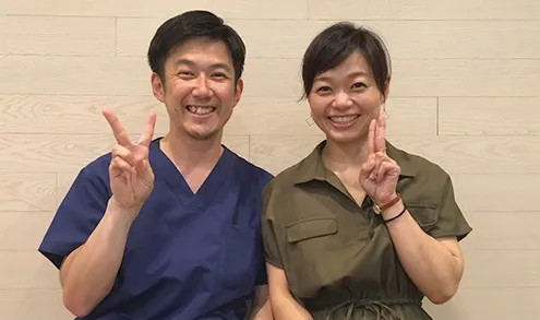 最初の治療でほとんど痛みが無くなってしまい、仕事に行っても痛みが戻ってきませんでした!